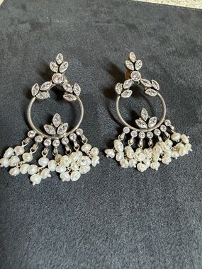 925 silver chandelier earrings